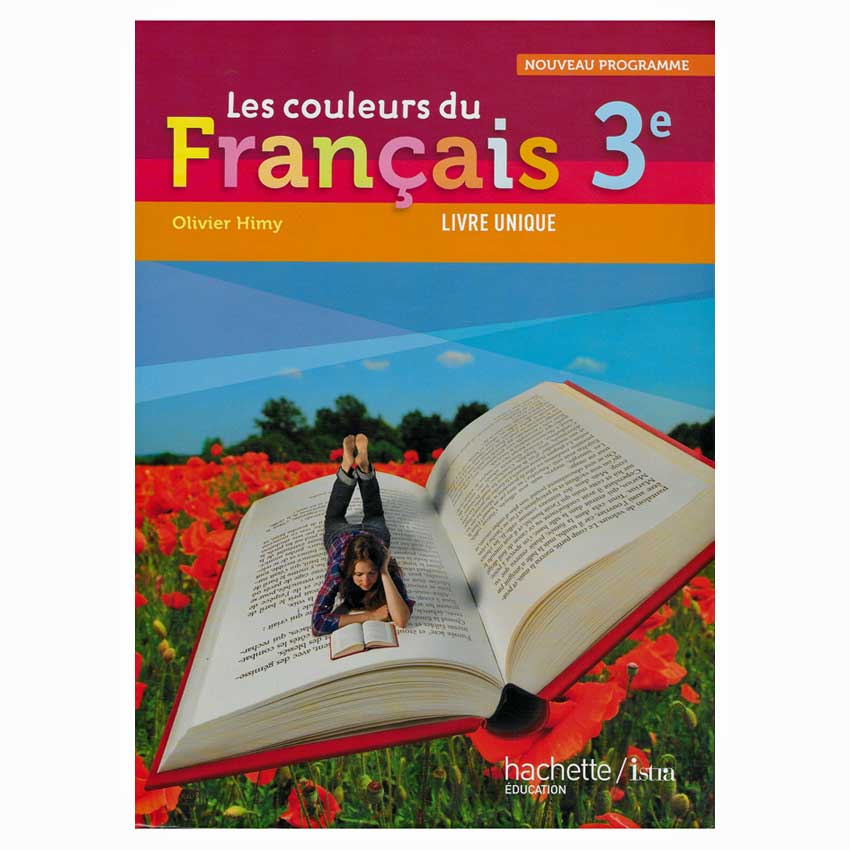 article presse : éditions Hachette livre de français de 3ème avec parution d'une sculpture intitulée "Autoportrait" insérée en regard d'un extrait du roman Transparence de Bernard Werber